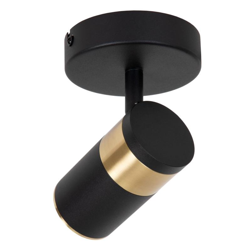 Lucide GORIK - Ceiling spotlight - 1xGU10 - Black